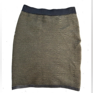 Banana Republic Women’s Merino Wool Nylon Pencil Skirt Size‎ XS Full zip black